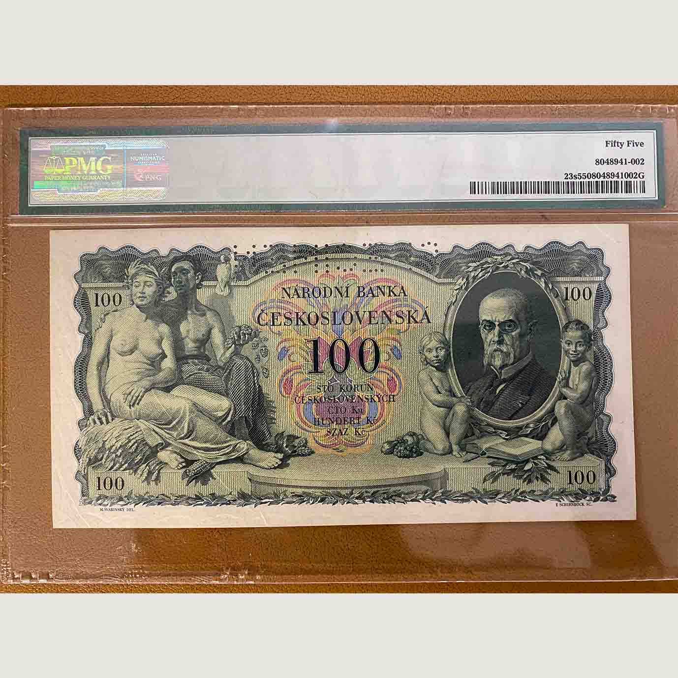 チェコスロバキア 100コルン紙幣 - Tokyo Numismatic Tradings