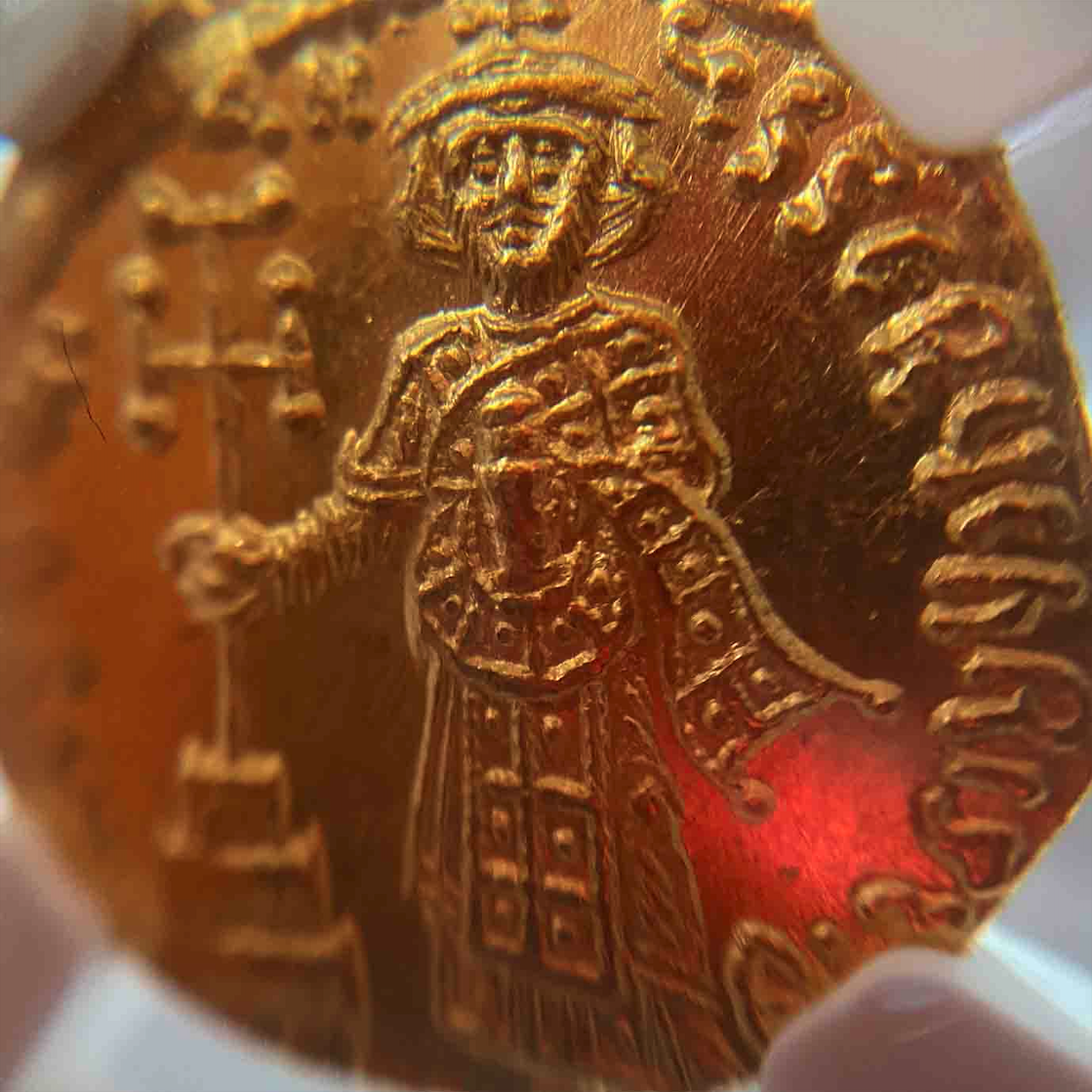 東ローマ帝国 ビザンチン帝国 ソリドゥス金貨（4.29g）685-695 AD Ch 